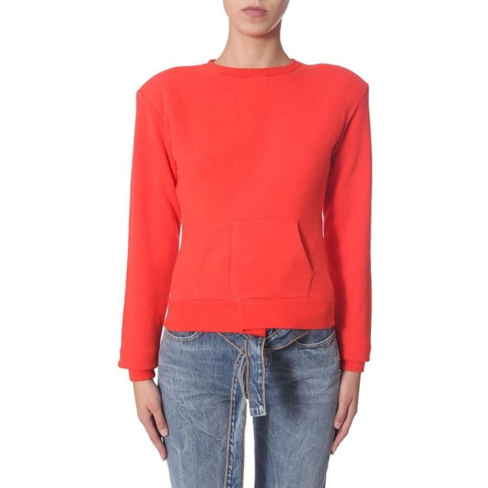 UNRAVEL Project Women's Sweatshirt with Front Pocket Women RED Sweaters &
